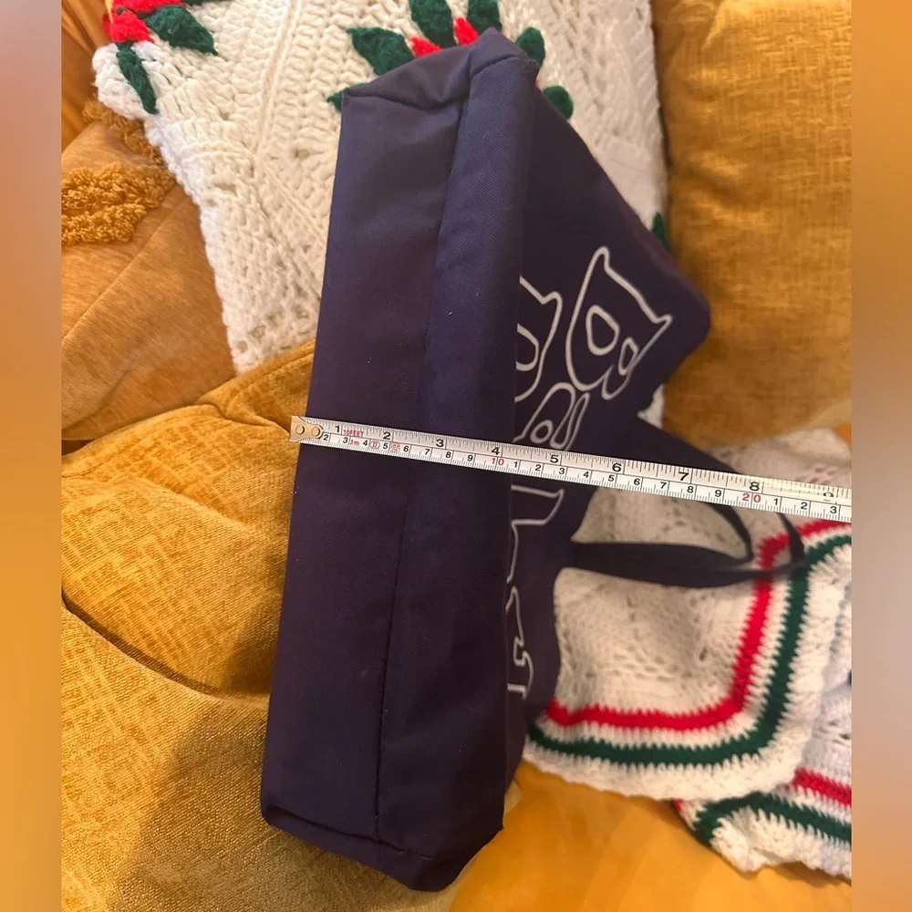 Navy Blue & White Baby Bag by Babi Bags Tote Bag